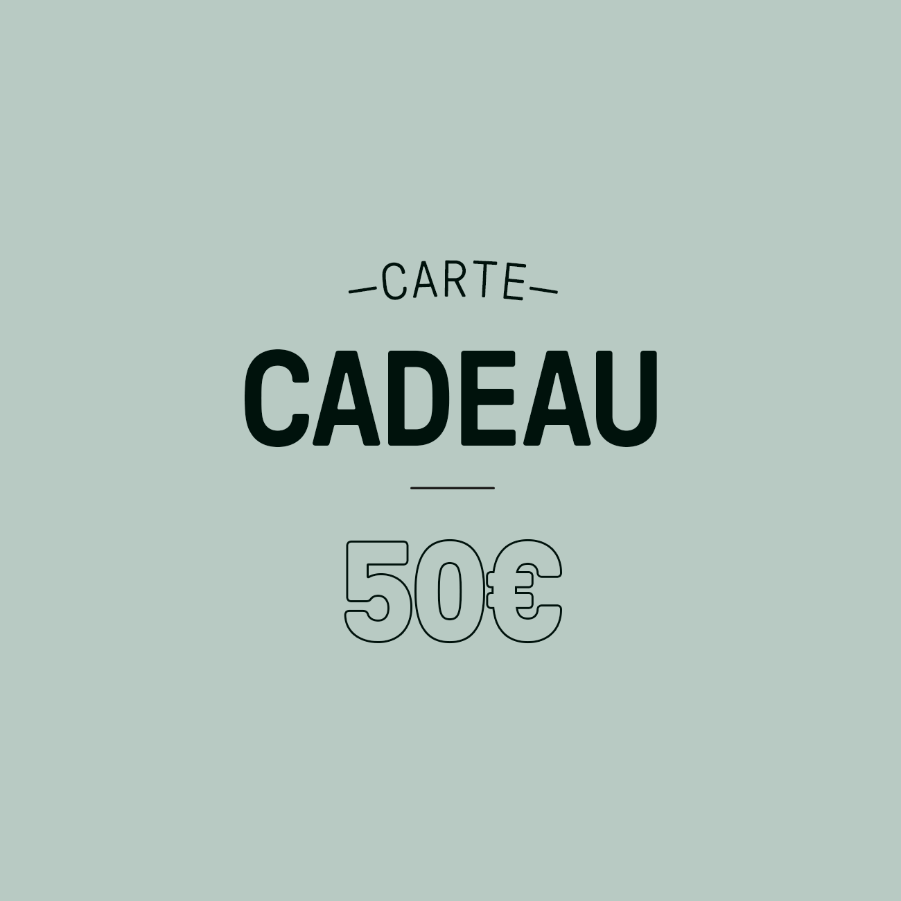 Carte Cadeau 1