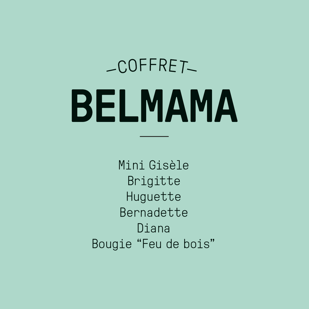 Coffret cosmétique bio et naturel Belmama 1