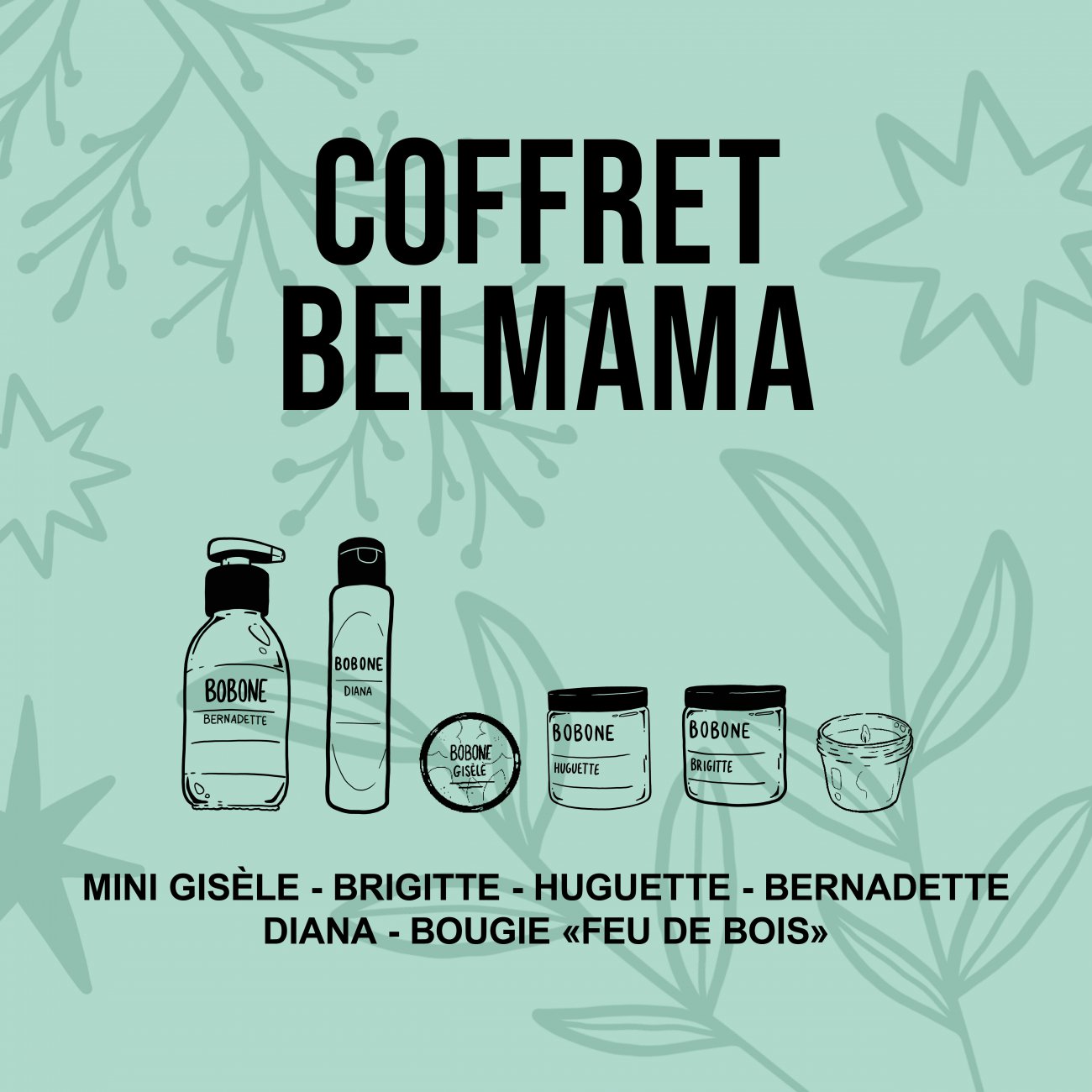 Coffret cosmétique bio et naturel Belmama 1